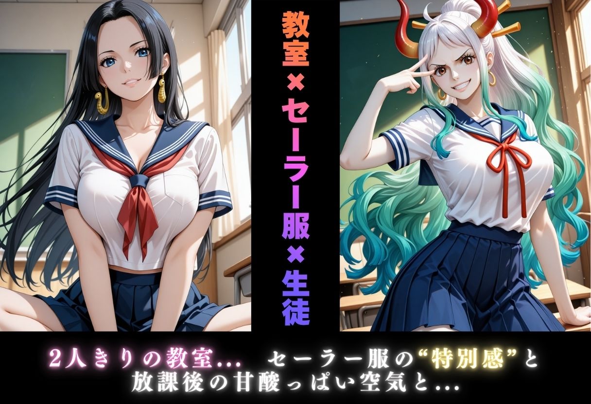 【学園ヒロイン〜俺たちの肉便器〜】ワンピ◯ス〜ハンコ◯ク・ヤ◯ト 編〜 - サンプル画像 2