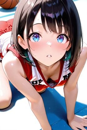 バスケ部の女子達 - サンプル画像 5