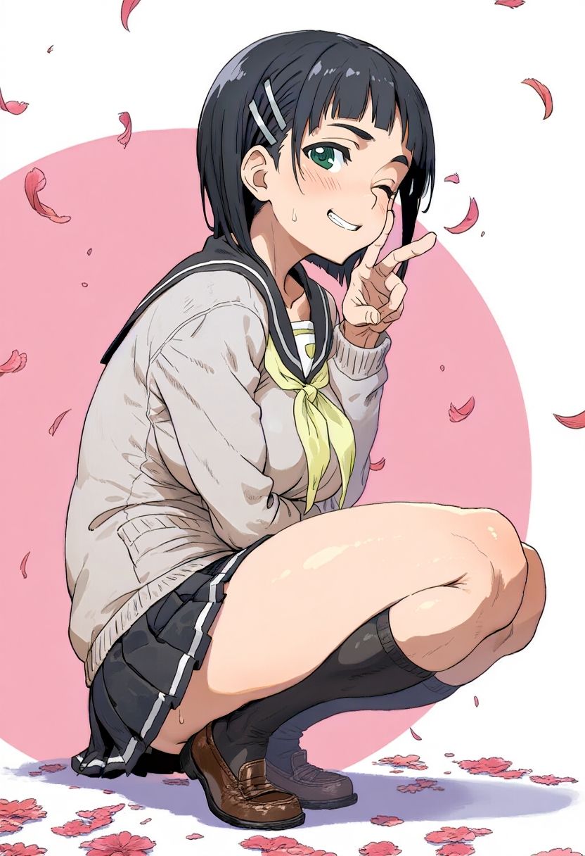 桐〇谷直葉 変態写真集 - サンプル画像 1