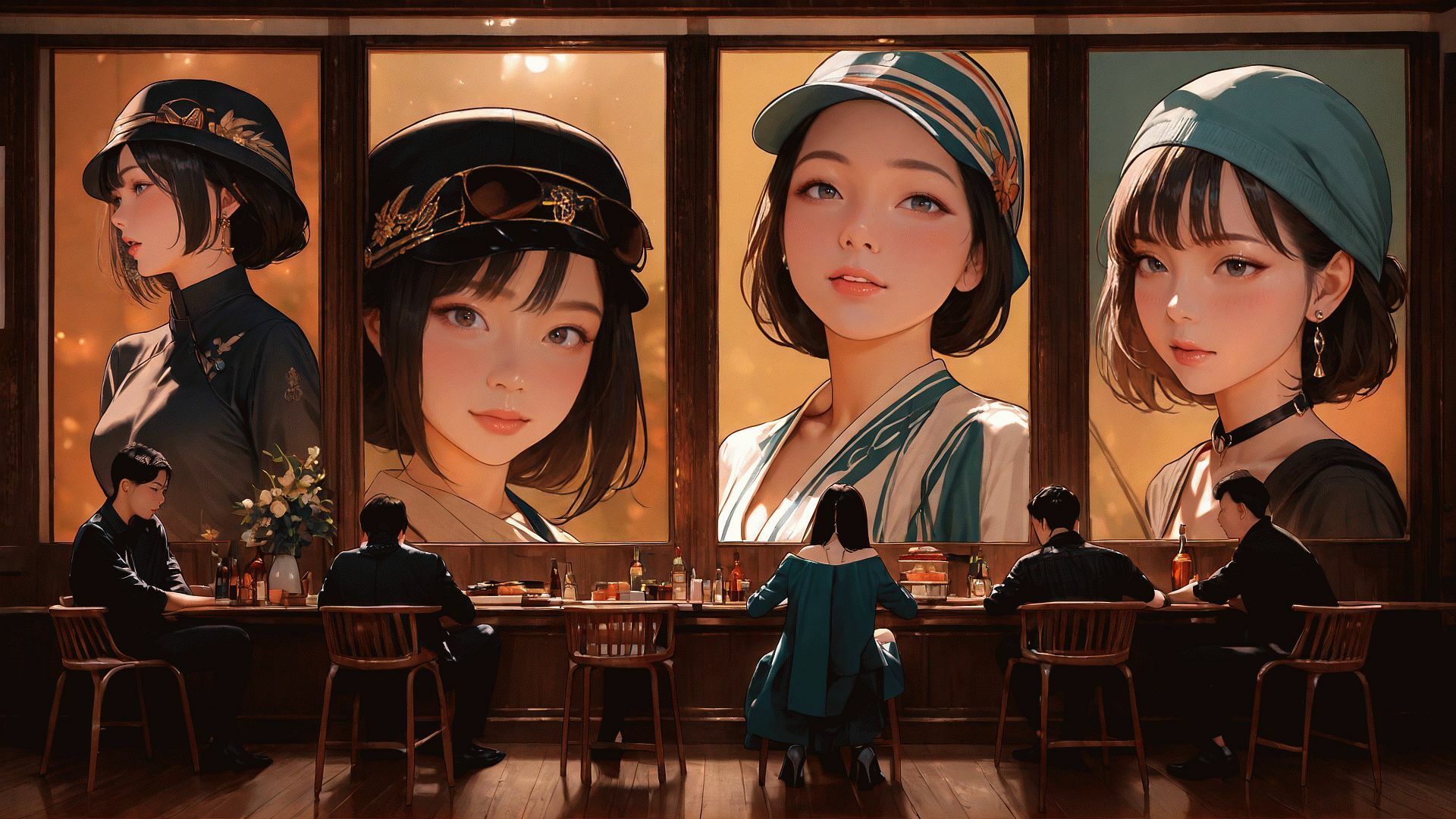 絢爛好色酒場の看板娘 - サンプル画像 3