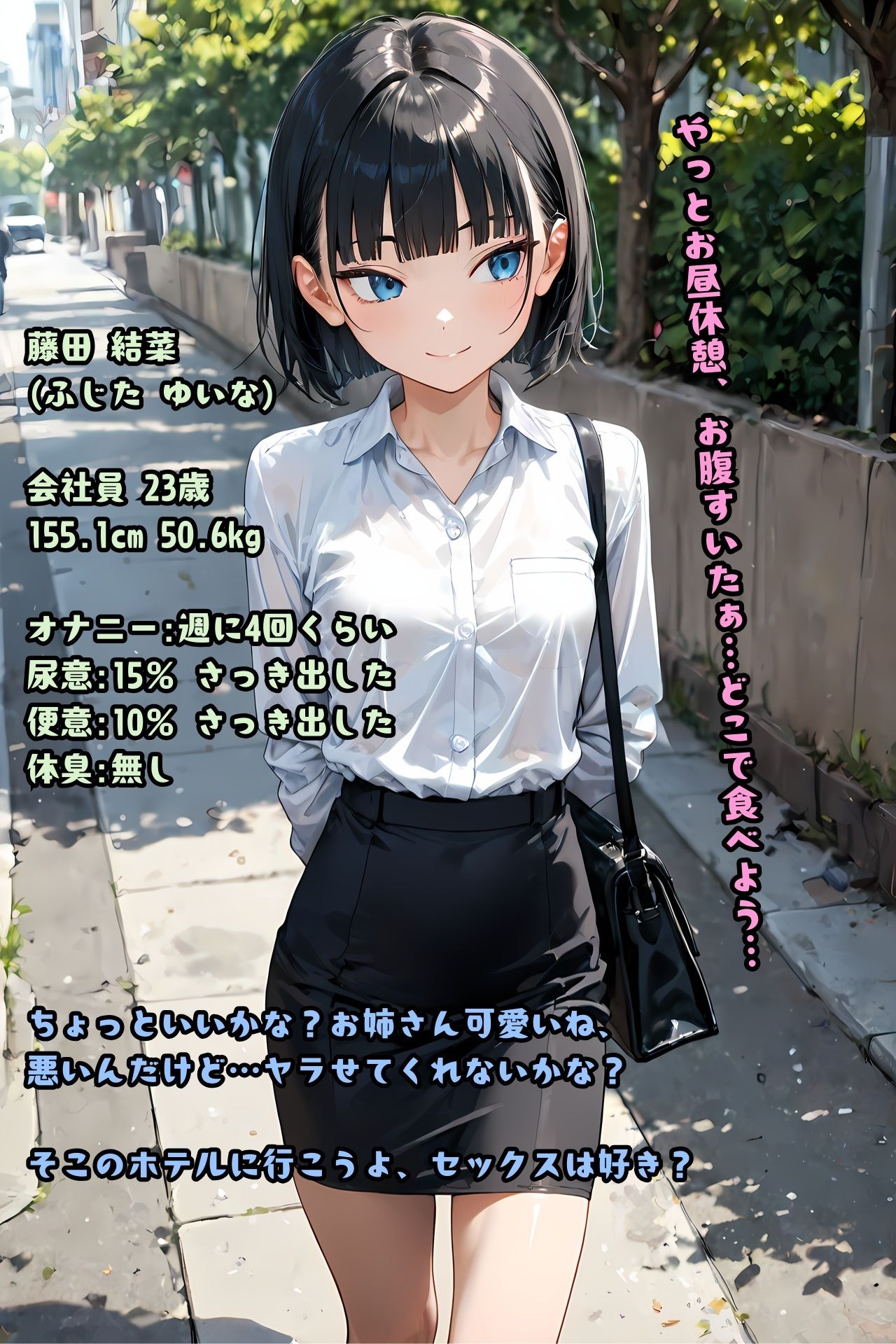 女子はエッチなお願いを絶対に断ってはいけない世界 - サンプル画像 1