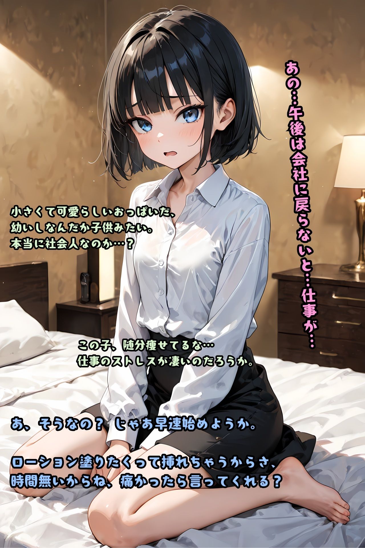 女子はエッチなお願いを絶対に断ってはいけない世界 - サンプル画像 2