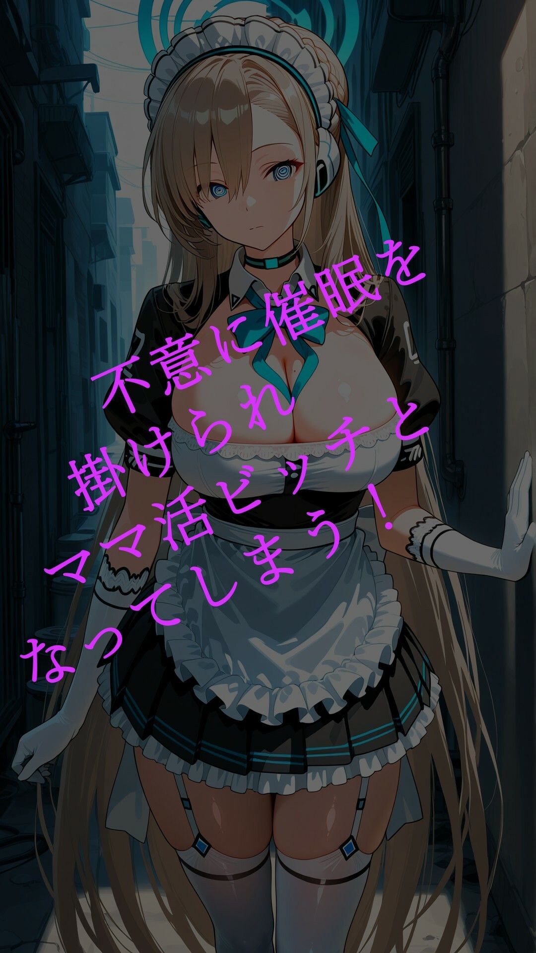 催●でママ活ビッチに堕ちたアスナ - サンプル画像 2