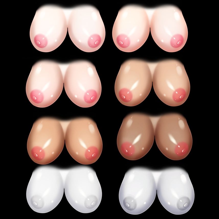 おっぱい素材 - サンプル画像 2