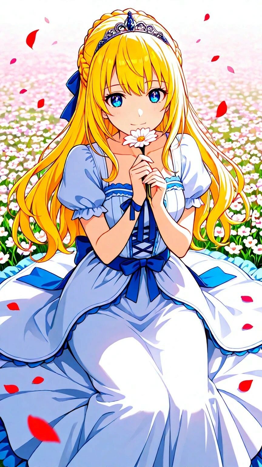 清純プリンセスと自然と交わる濃密交尾   プリンセスの日常と自然にほどけていく恋 - サンプル画像 1