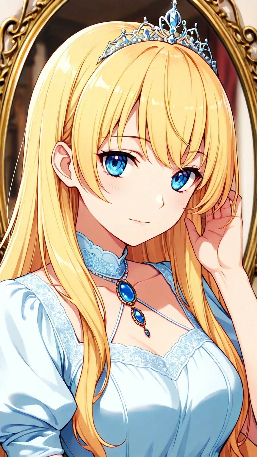 清純プリンセスと自然と交わる濃密交尾   プリンセスの日常と自然にほどけていく恋 - サンプル画像 3