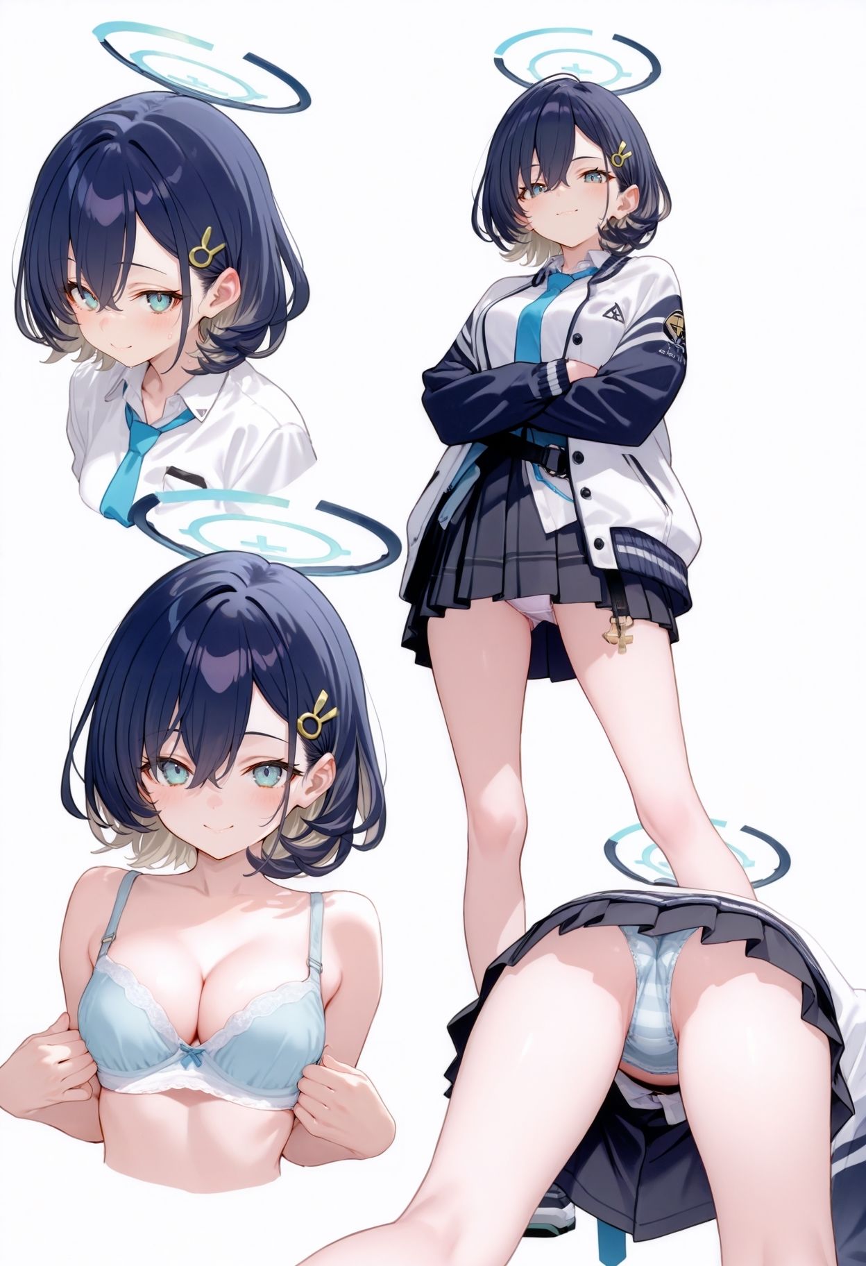 ブルアカCG集3-マルチアングル500枚（通常・メイド・コスプレ等） - サンプル画像 3