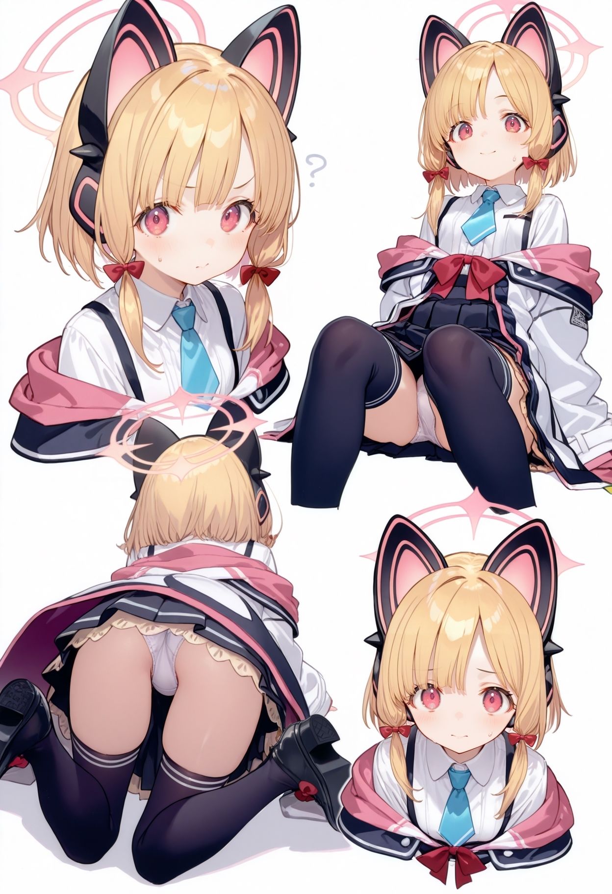 ブルアカCG集3-マルチアングル500枚（通常・メイド・コスプレ等） - サンプル画像 5