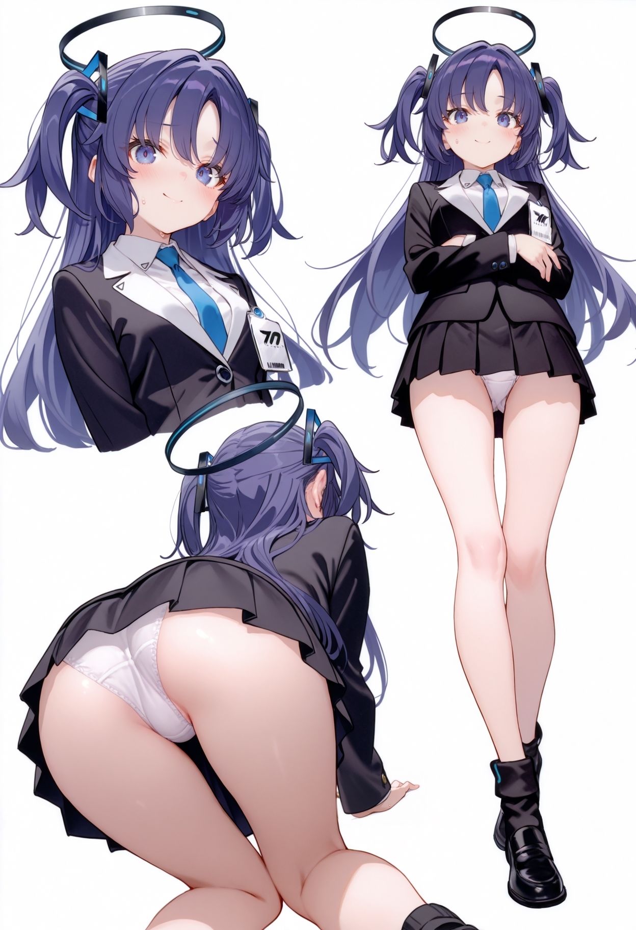 ブルアカCG集3-マルチアングル500枚（通常・メイド・コスプレ等） - サンプル画像 7