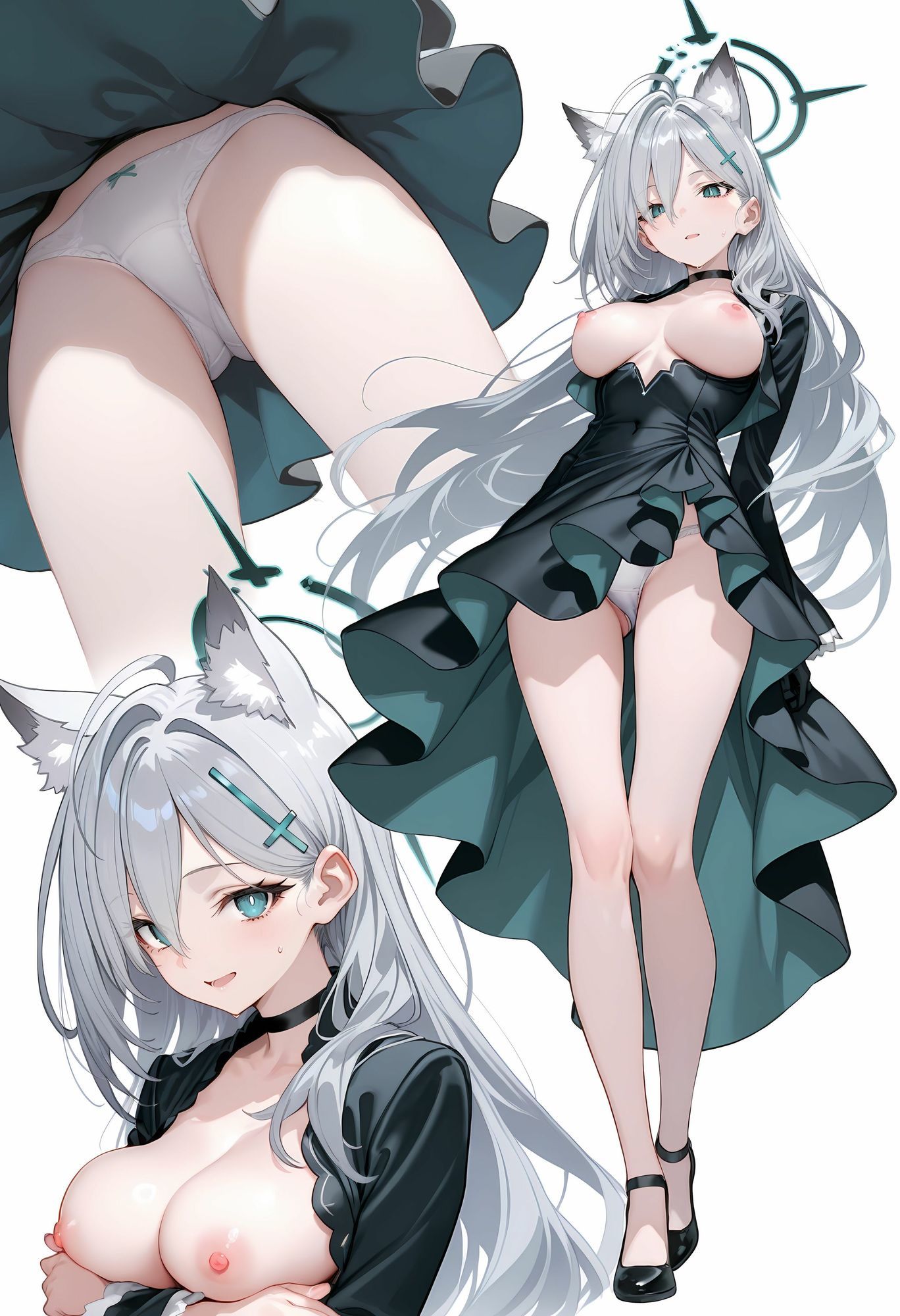 ブルアカCG集4-マルチアングル500枚（通常・メイド・コスプレ等） - サンプル画像 2