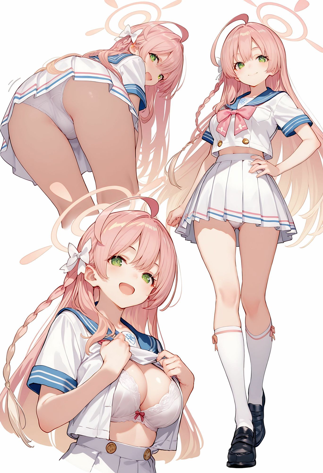 ブルアカCG集4-マルチアングル500枚（通常・メイド・コスプレ等） - サンプル画像 6