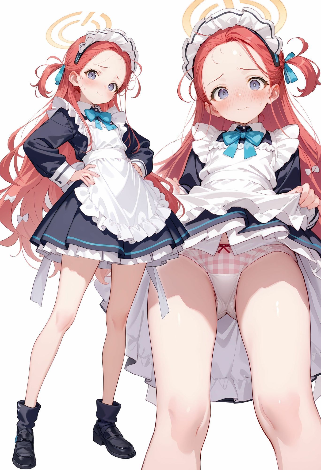 ブルアカCG集4-マルチアングル500枚（通常・メイド・コスプレ等） - サンプル画像 10