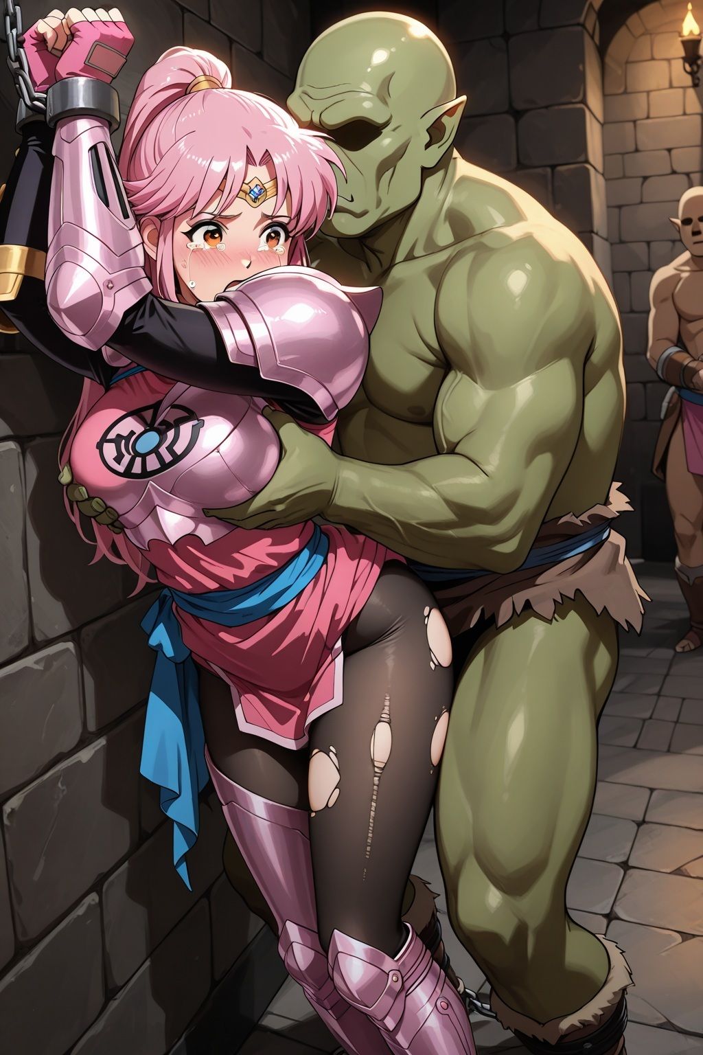 魔王軍に捕らわれたダイの●冒険マァム（鎧化バージョン） - サンプル画像 7