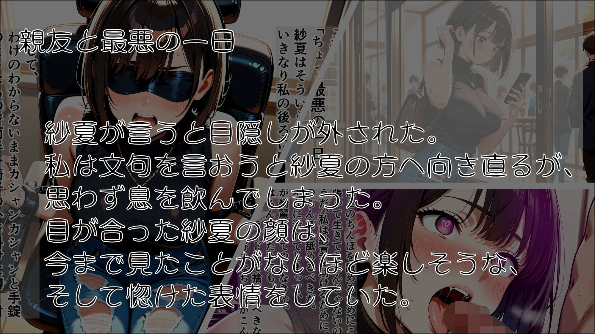 女神のスキルを手に入れたご主人様に、牝に堕とされた私たちの記録 斉藤花音編 - サンプル画像 1