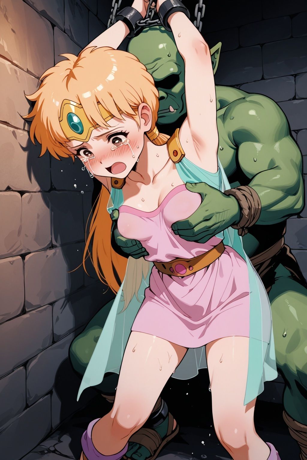 魔王軍に捕らわれたダイの●冒険 レオナ姫 - サンプル画像 6