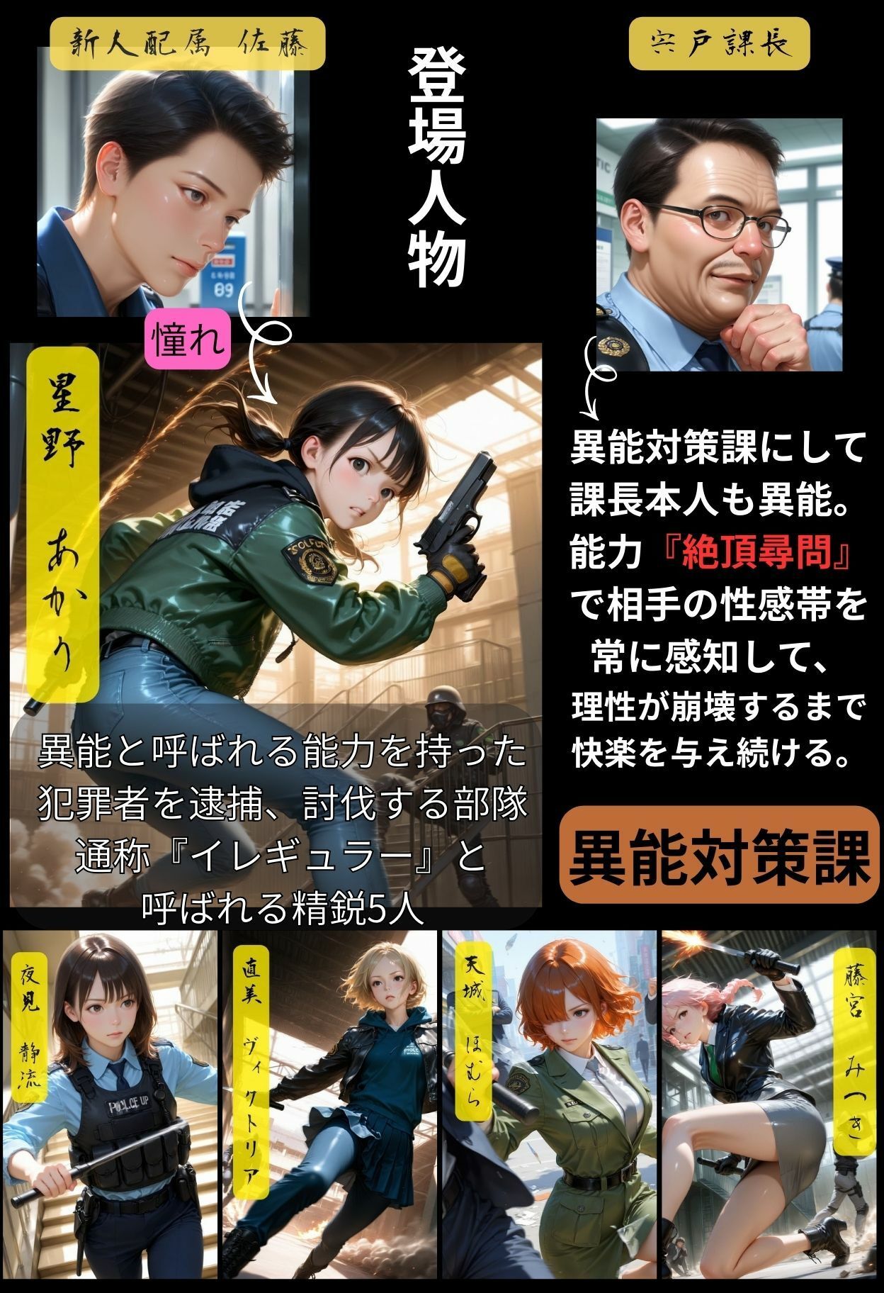 憧れの女性、堕落… - サンプル画像 1