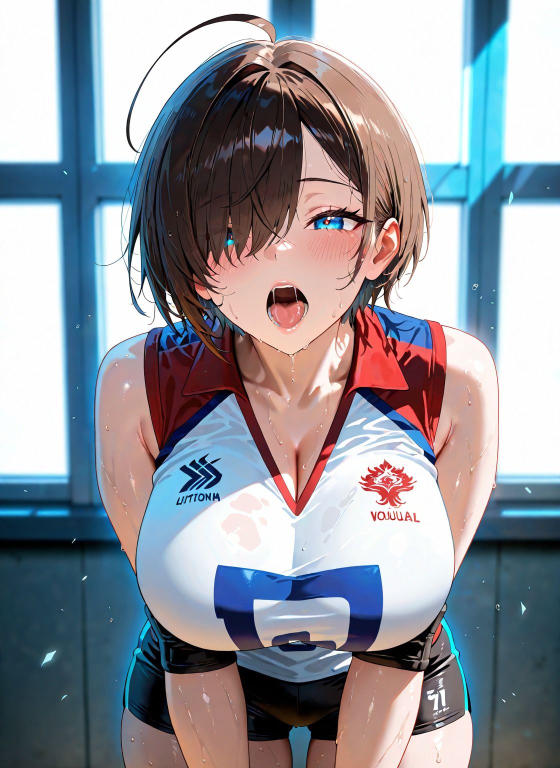 バレー部専用性処理係〜体育館でも部室でも試合中でも即ハメご奉仕♪〜 - サンプル画像 6