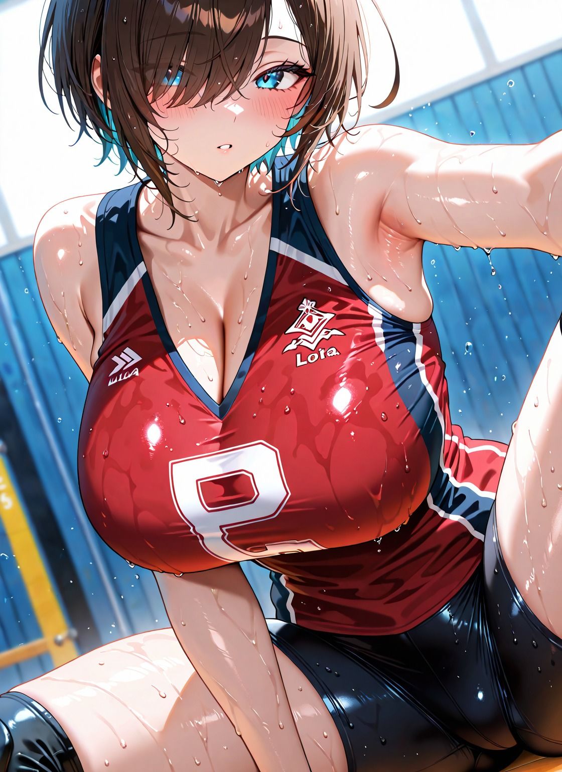 バレー部専用性処理係〜体育館でも部室でも試合中でも即ハメご奉仕♪〜 - サンプル画像 10