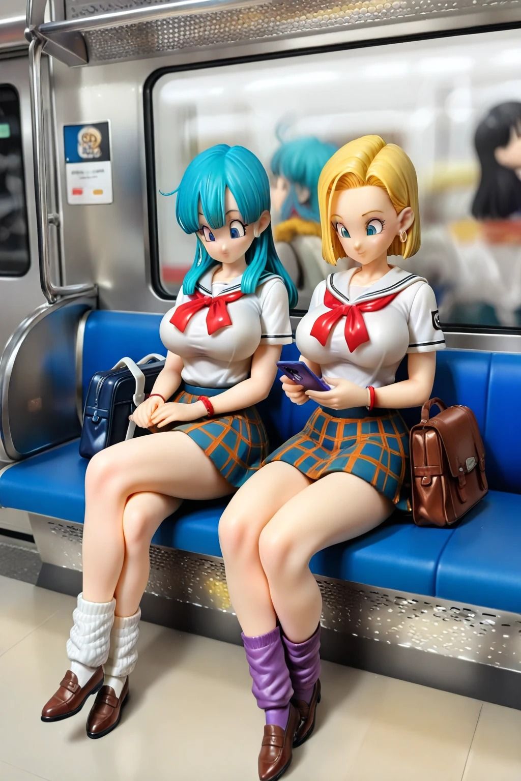 Android18号とベジ〇タの精巧フィギュア【85枚】 - サンプル画像 1