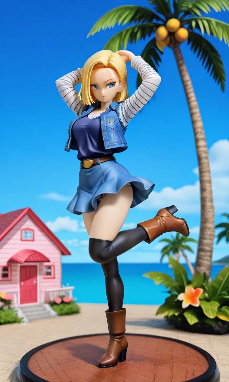 Android18号とベジ〇タの精巧フィギュア【85枚】 - サンプル画像 4