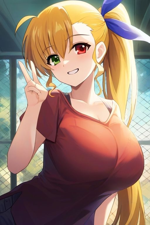 ヴィヴィオはWママのように仲良くなりたい - サンプル画像 1