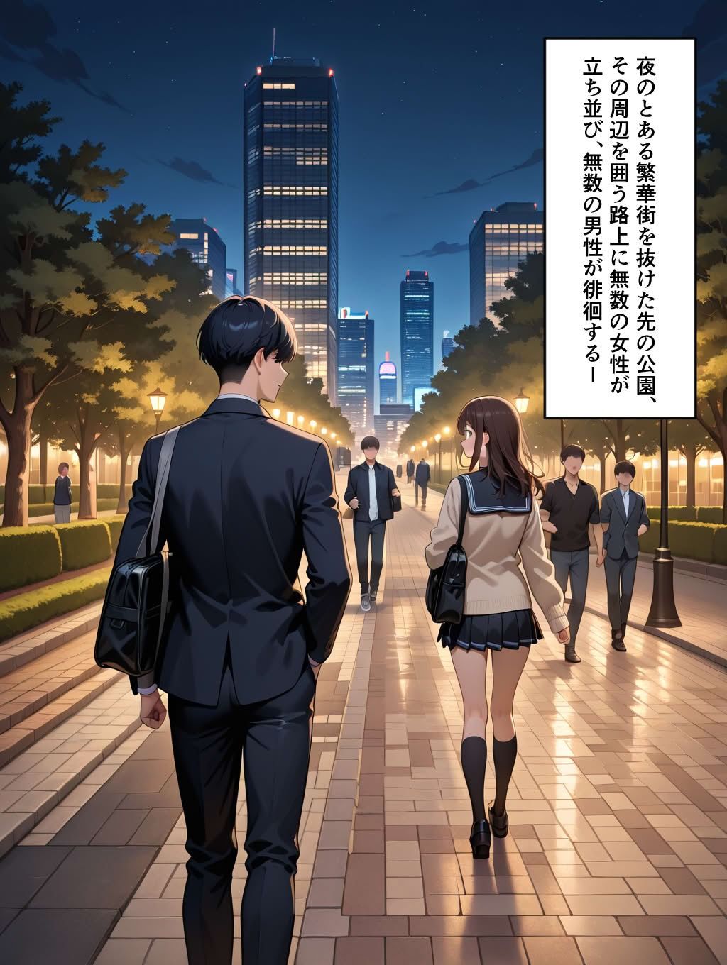 ツインテ・セーラー娘との密会  その1 - サンプル画像 2