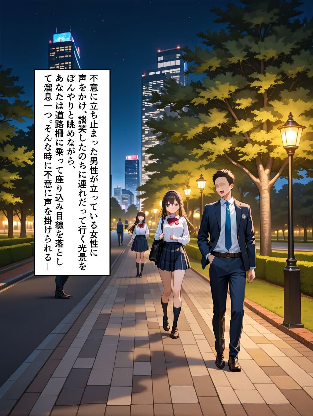 ツインテ・セーラー娘との密会  その1 - サンプル画像 3