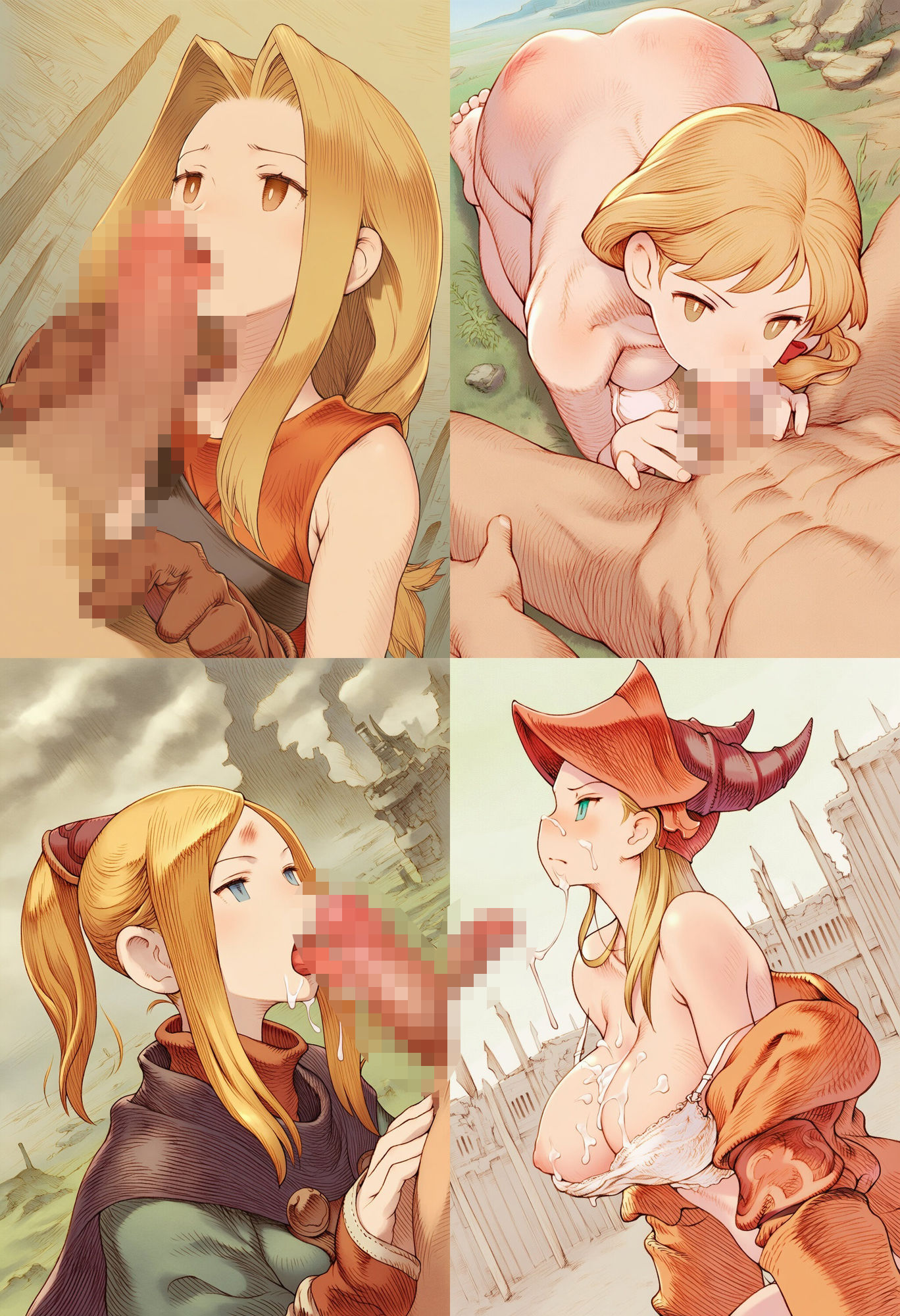 可愛い女の子が好き放題に犯●れる  ○ァイナル  ファン○ジー  タク○ィクス  senka - サンプル画像 1