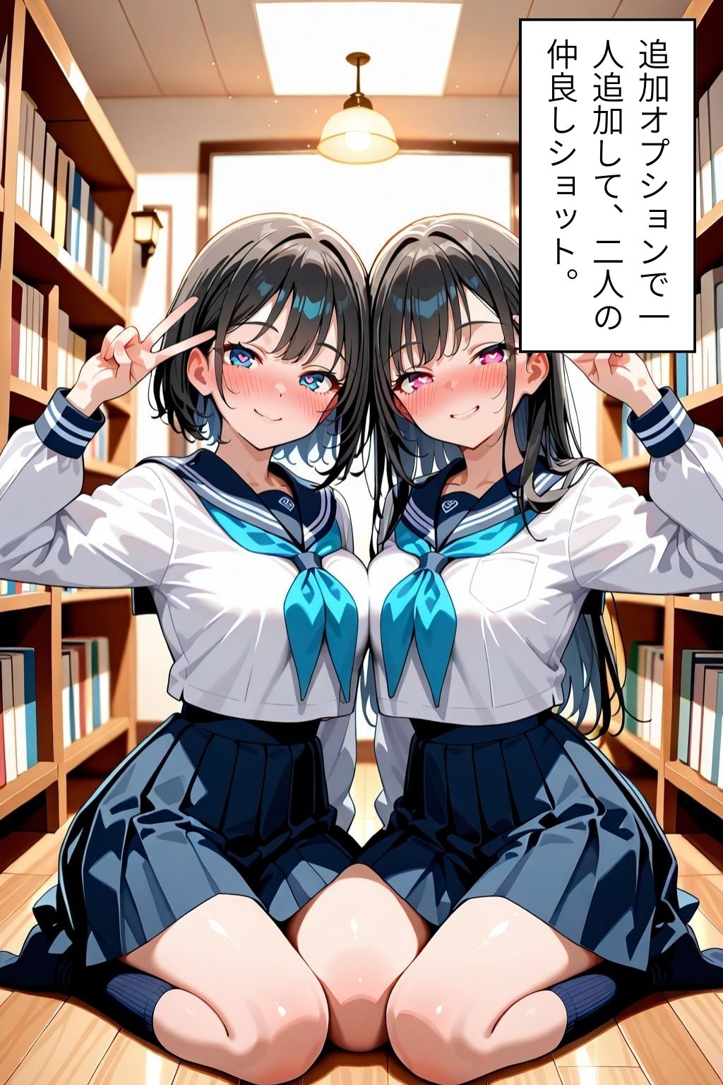 セーラー服写真館 〜 第一部:休日の秘密の撮影会 - サンプル画像 5