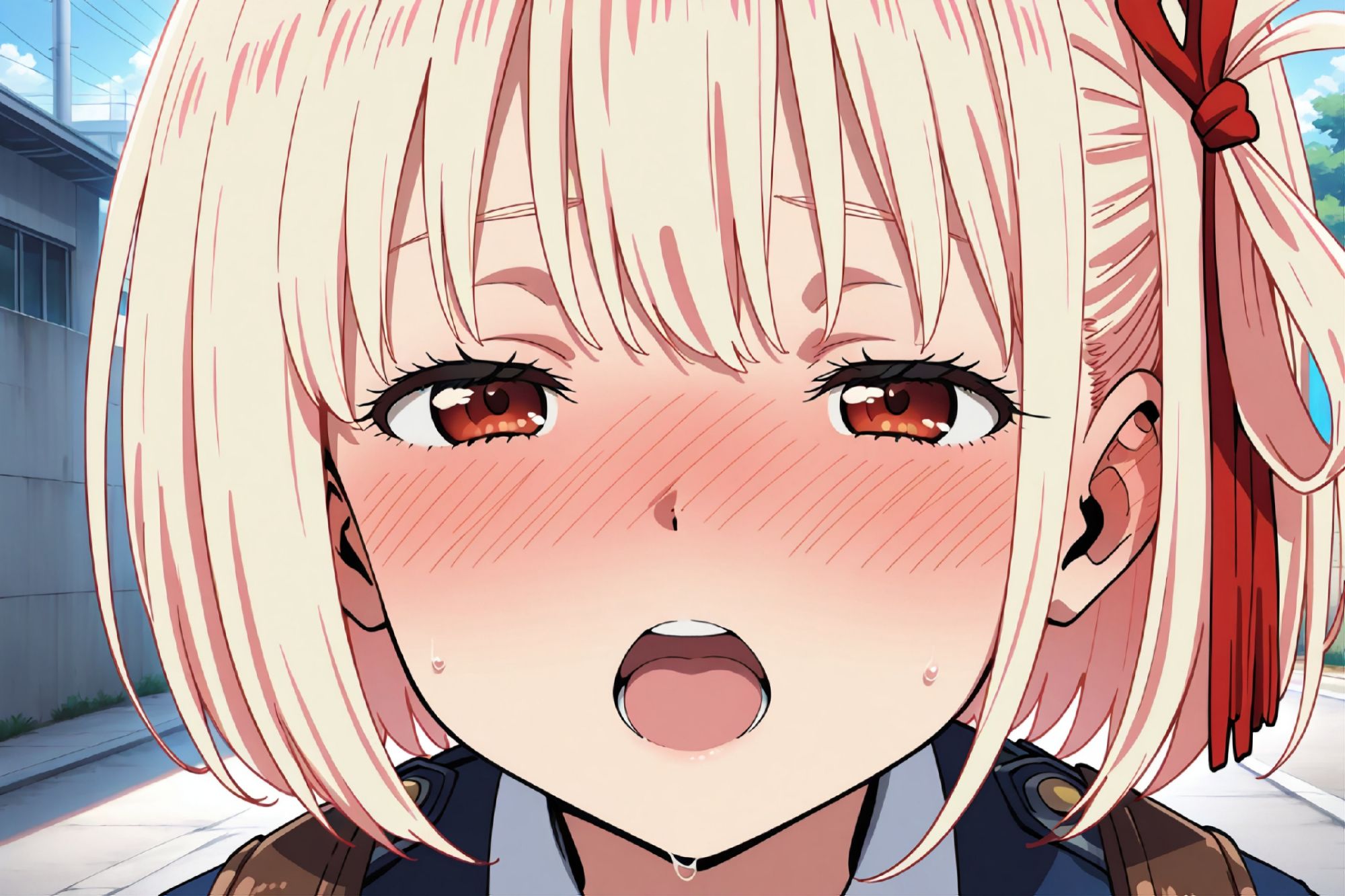 【リ〇リス・リ〇イル】千〇イラスト集  -その1- - サンプル画像 1