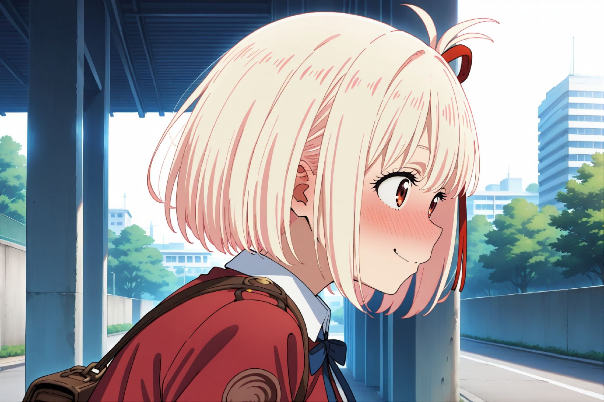 【リ〇リス・リ〇イル】千〇イラスト集  -その1- - サンプル画像 2