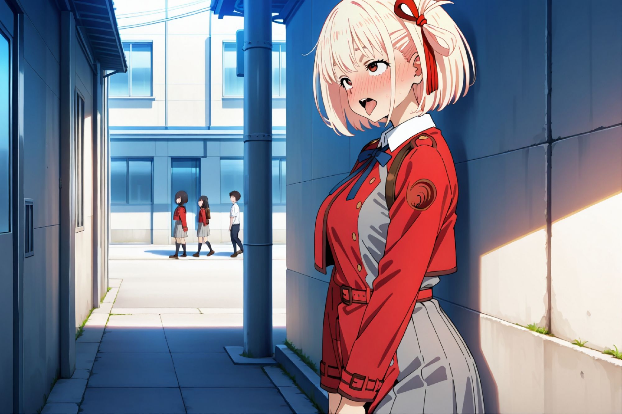 【リ〇リス・リ〇イル】千〇イラスト集  -その1- - サンプル画像 3