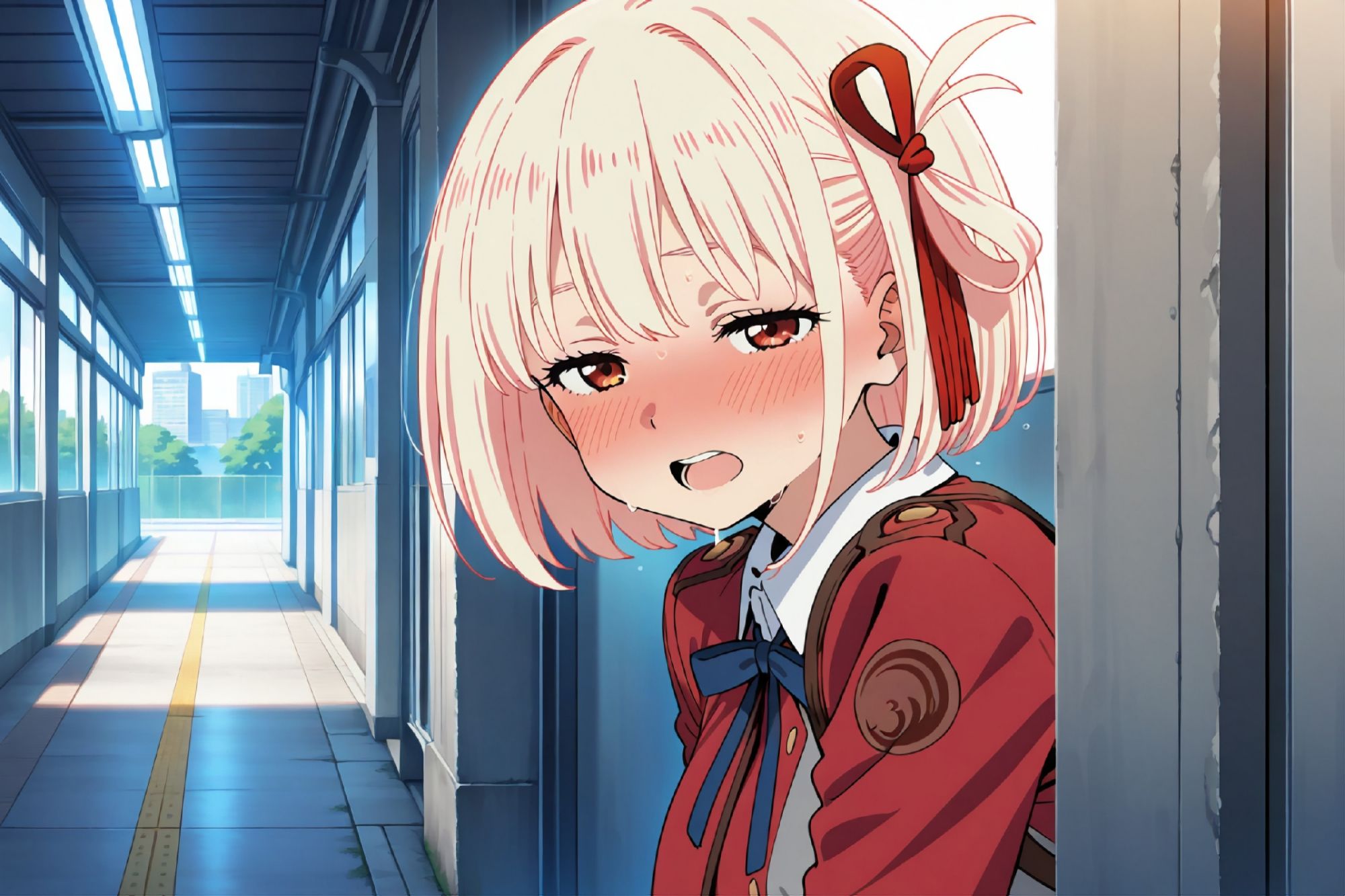 【リ〇リス・リ〇イル】千〇イラスト集  -その1- - サンプル画像 4