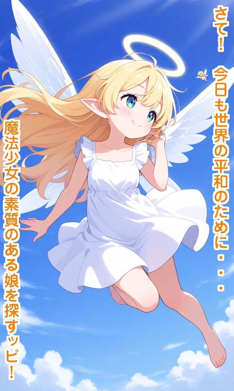 変態ふたなり魔法少女 - サンプル画像 1