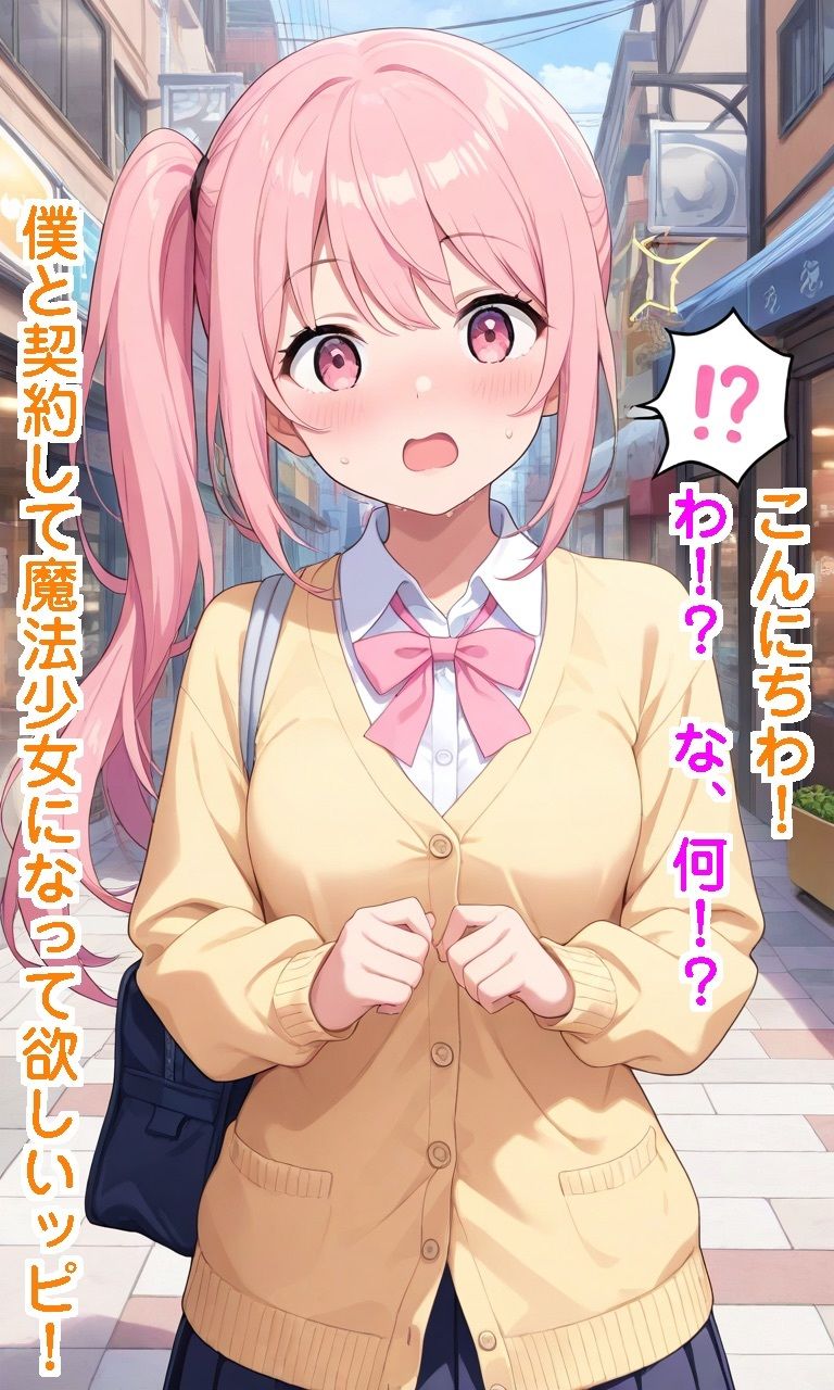 変態ふたなり魔法少女 - サンプル画像 2