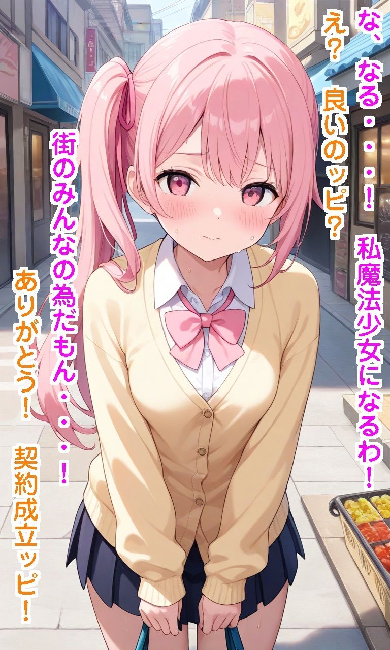 変態ふたなり魔法少女 - サンプル画像 4