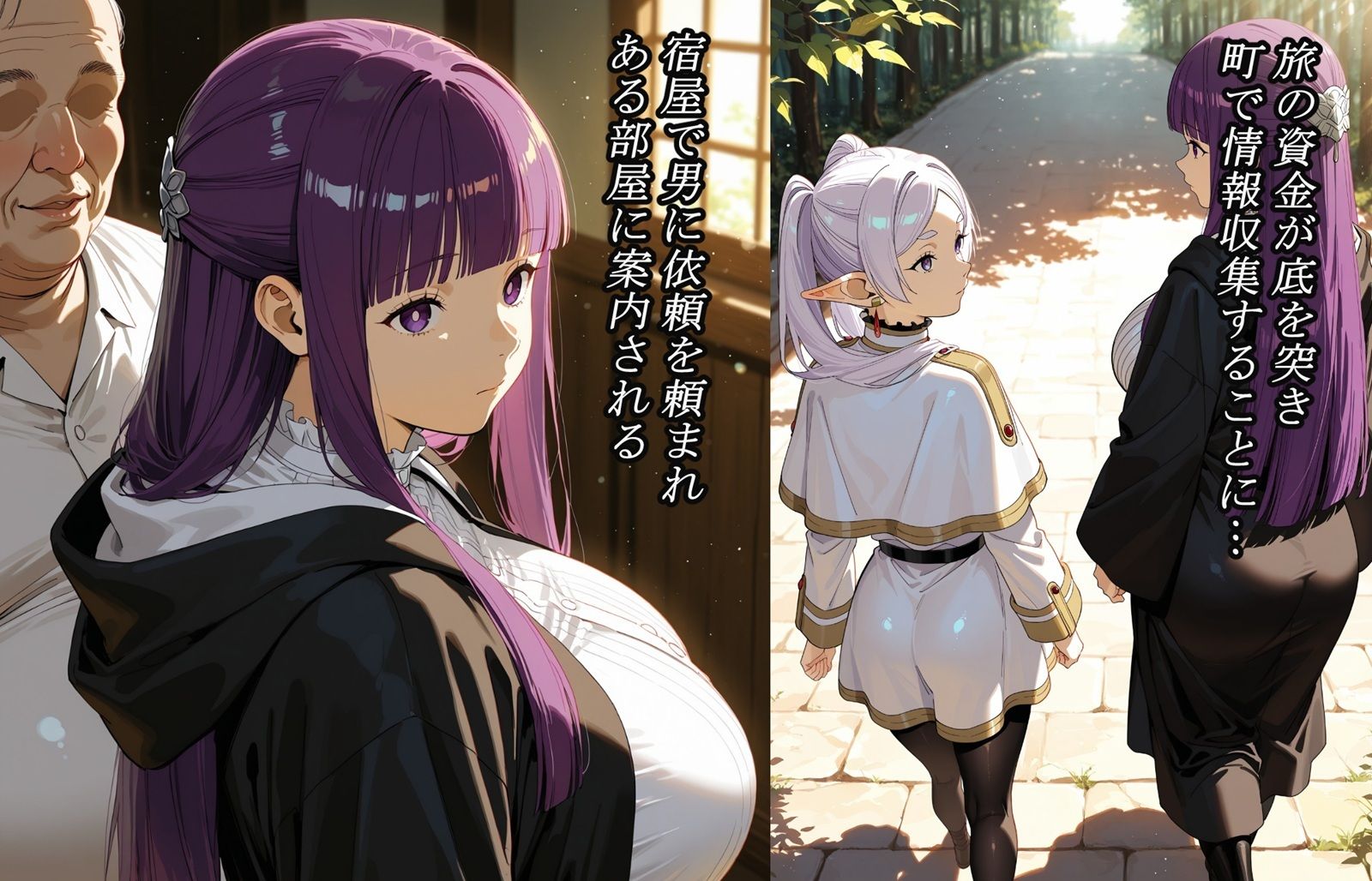 旅の資金が底を突いたので、カラダを使って稼ぎたいと思います - サンプル画像 1