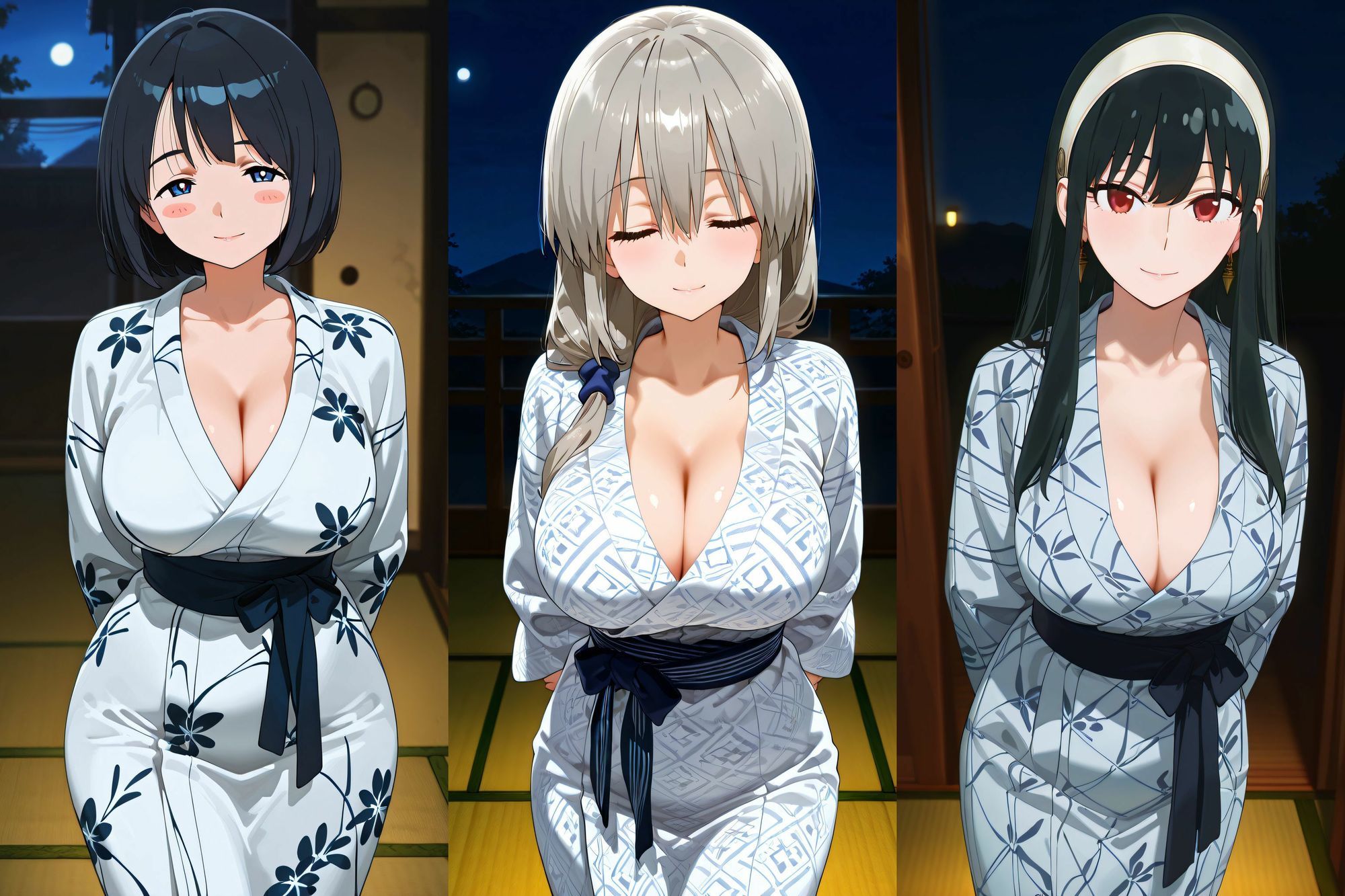 人妻たちの中出し不倫温泉旅行2 - サンプル画像 1