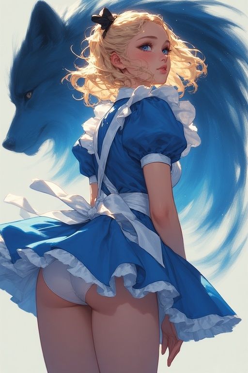 北風と太陽による不思議の国のアリスのパンチラ画像集 - サンプル画像 2