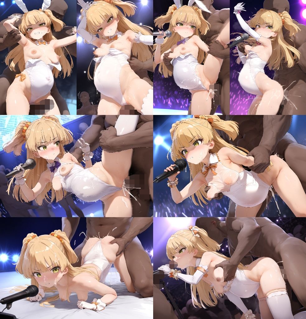 【500枚】枕営業専門性奴●ジ〇ニアアイドル 小宮果穂・城ヶ崎莉嘉 - サンプル画像 8