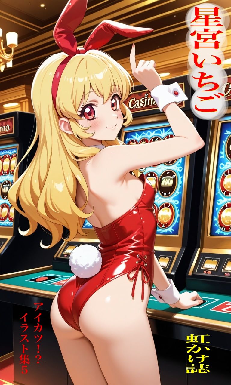 虹かけ誌  アイカツ！？  イラスト集5 星宮いちご - サンプル画像 1