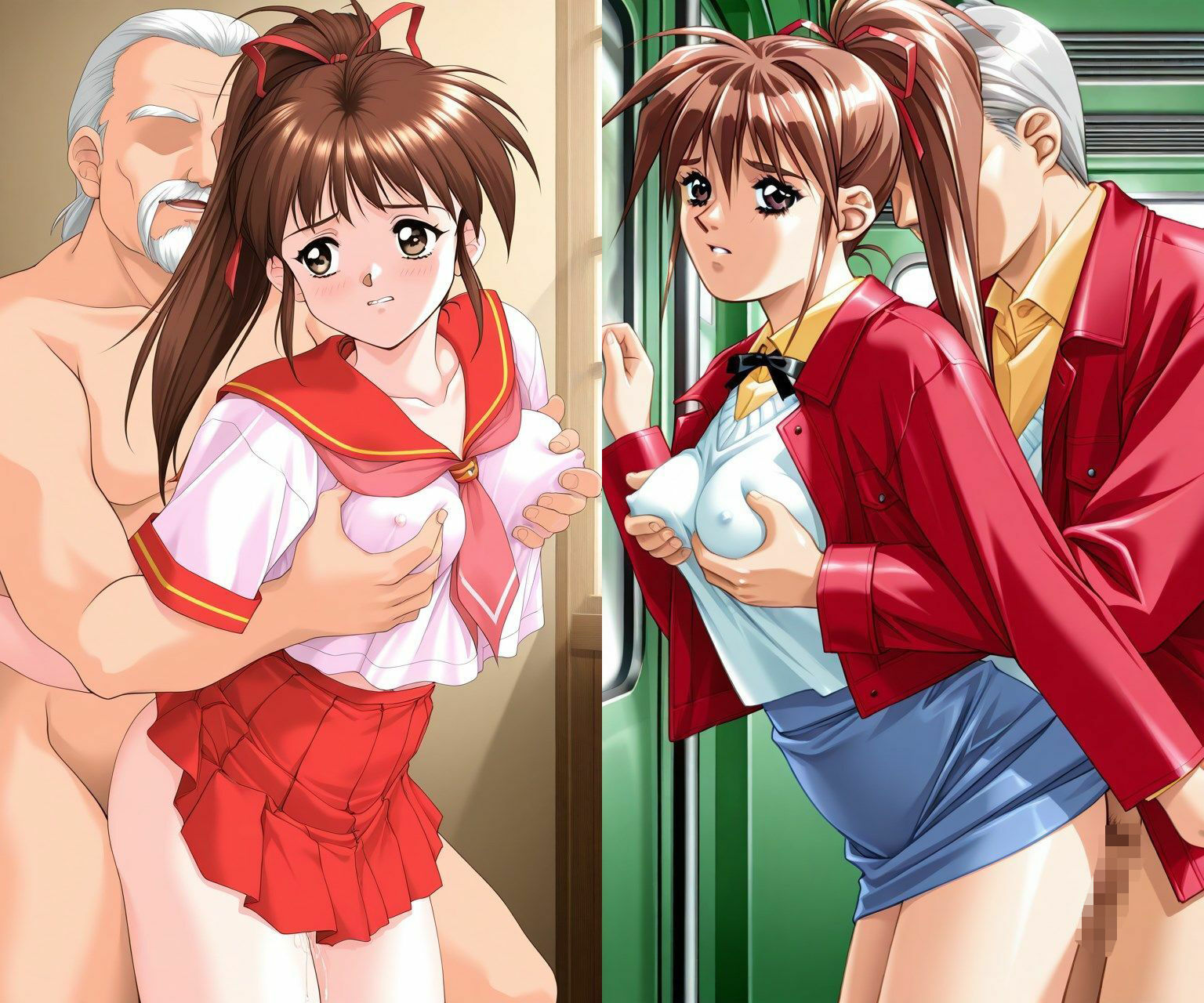 田中美沙xl生成＋同級生2の田中美沙 - サンプル画像 1