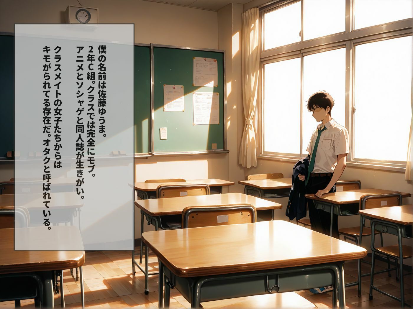 生意気な白ギャル巨乳の弱み握ってオタクの僕がわからせてやったw - サンプル画像 1