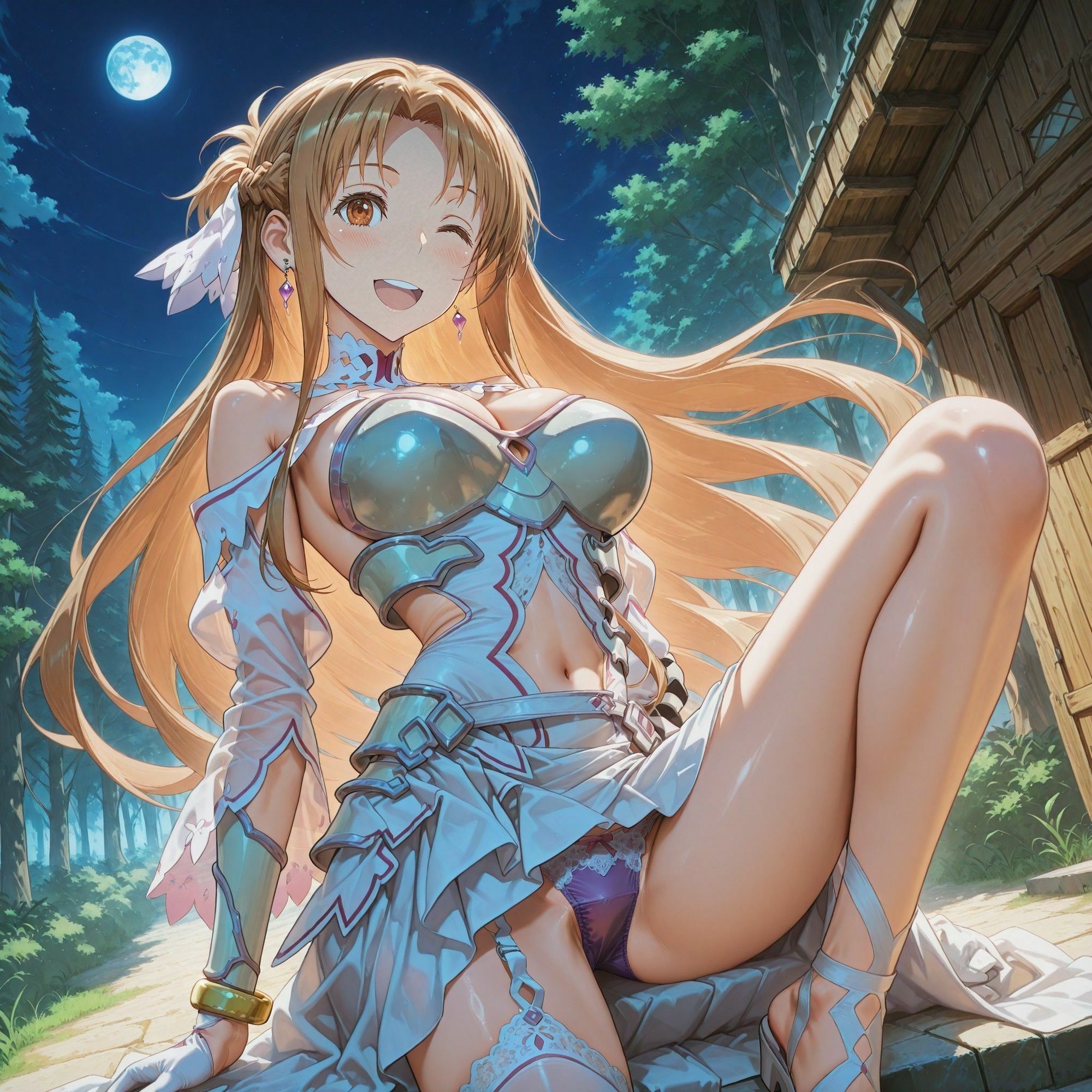 ヒロインの王道ア〇ナの綺麗なお顔からは想像できないだらしないアヘ顔がエロいですね_SEXその他編 - サンプル画像 1