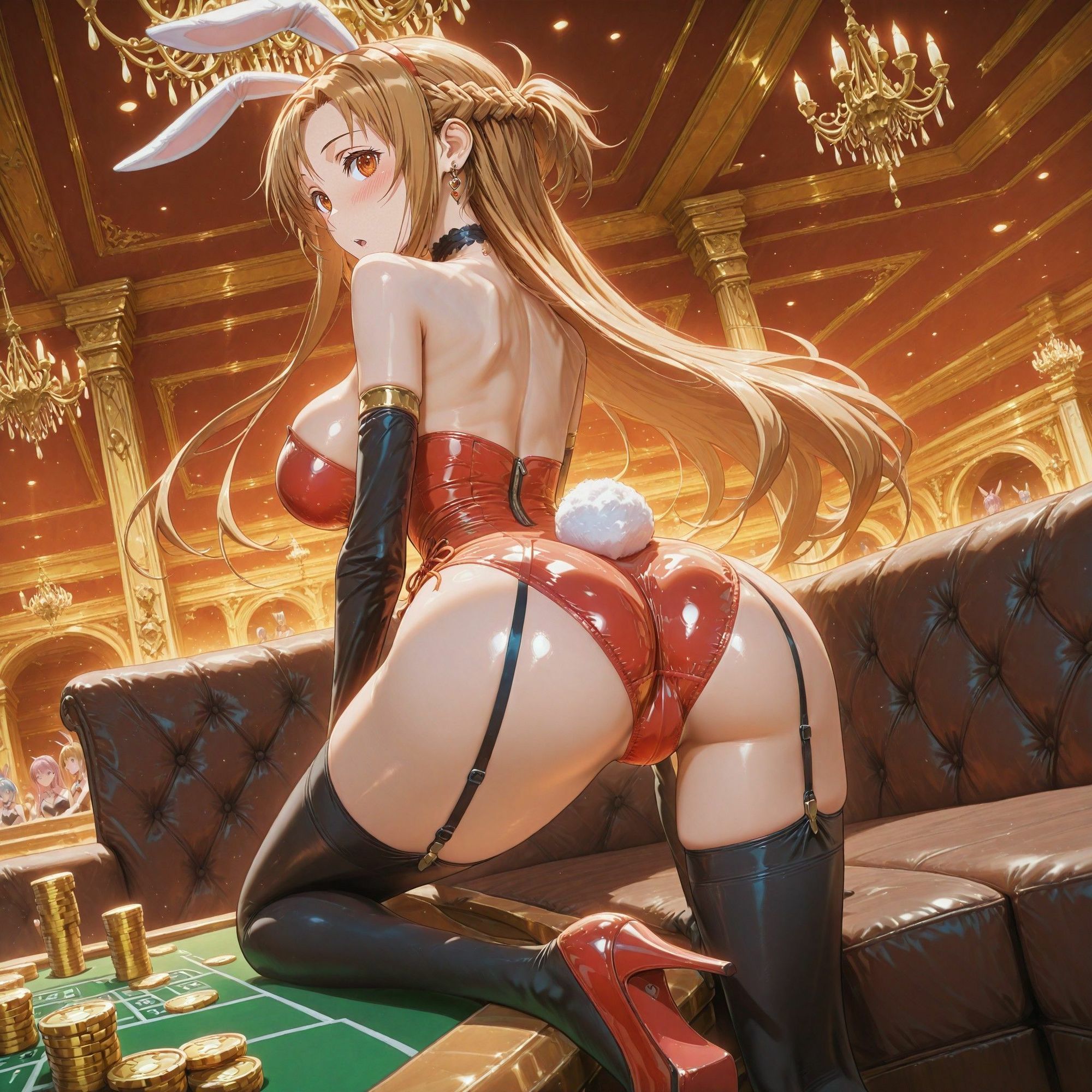 ヒロインの王道ア〇ナの綺麗なお顔からは想像できないだらしないアヘ顔がエロいですね_SEXその他編 - サンプル画像 7