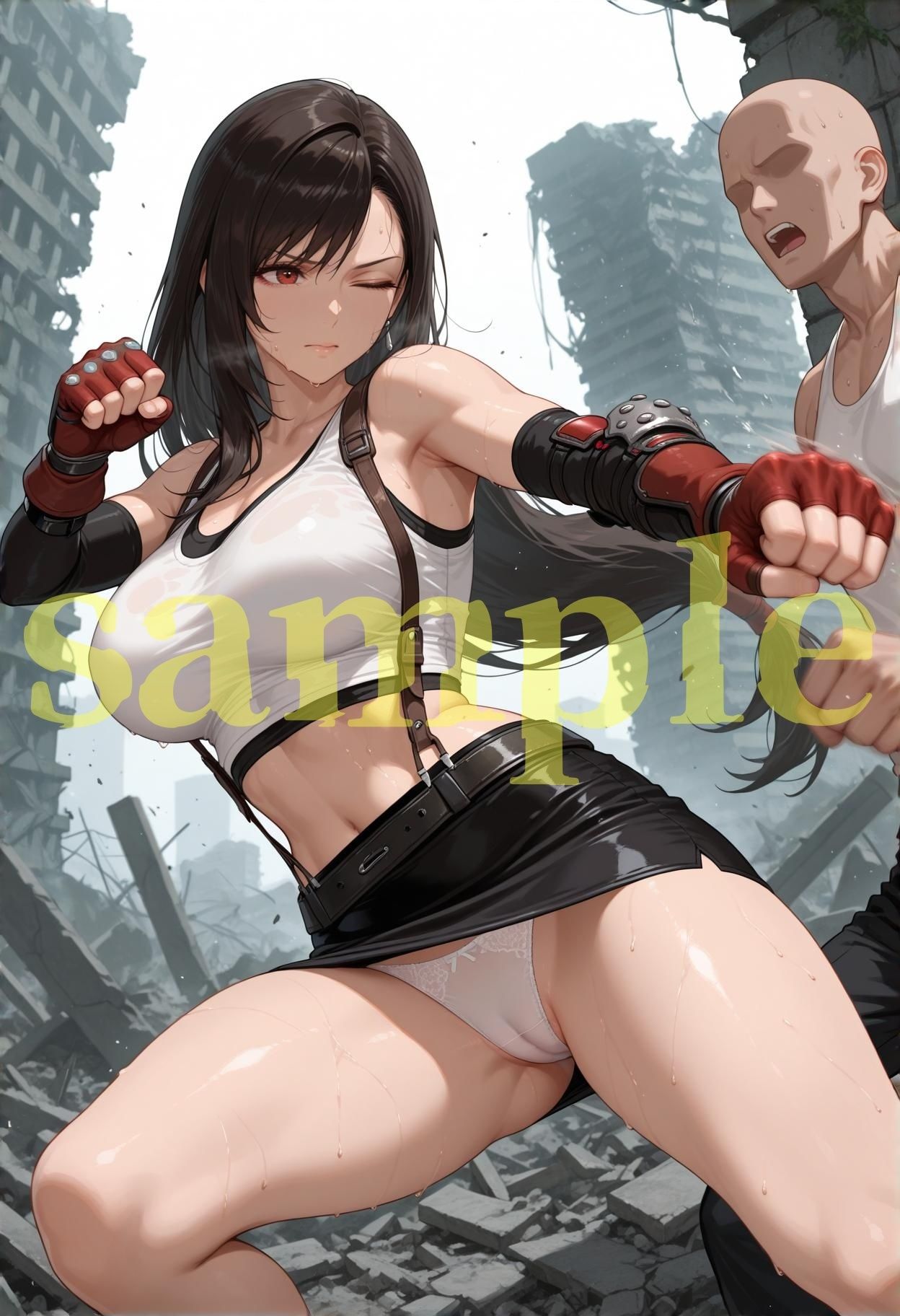 敗北女戦士の恥辱  テ〇ファ・ロッ〇ハート編 - サンプル画像 1