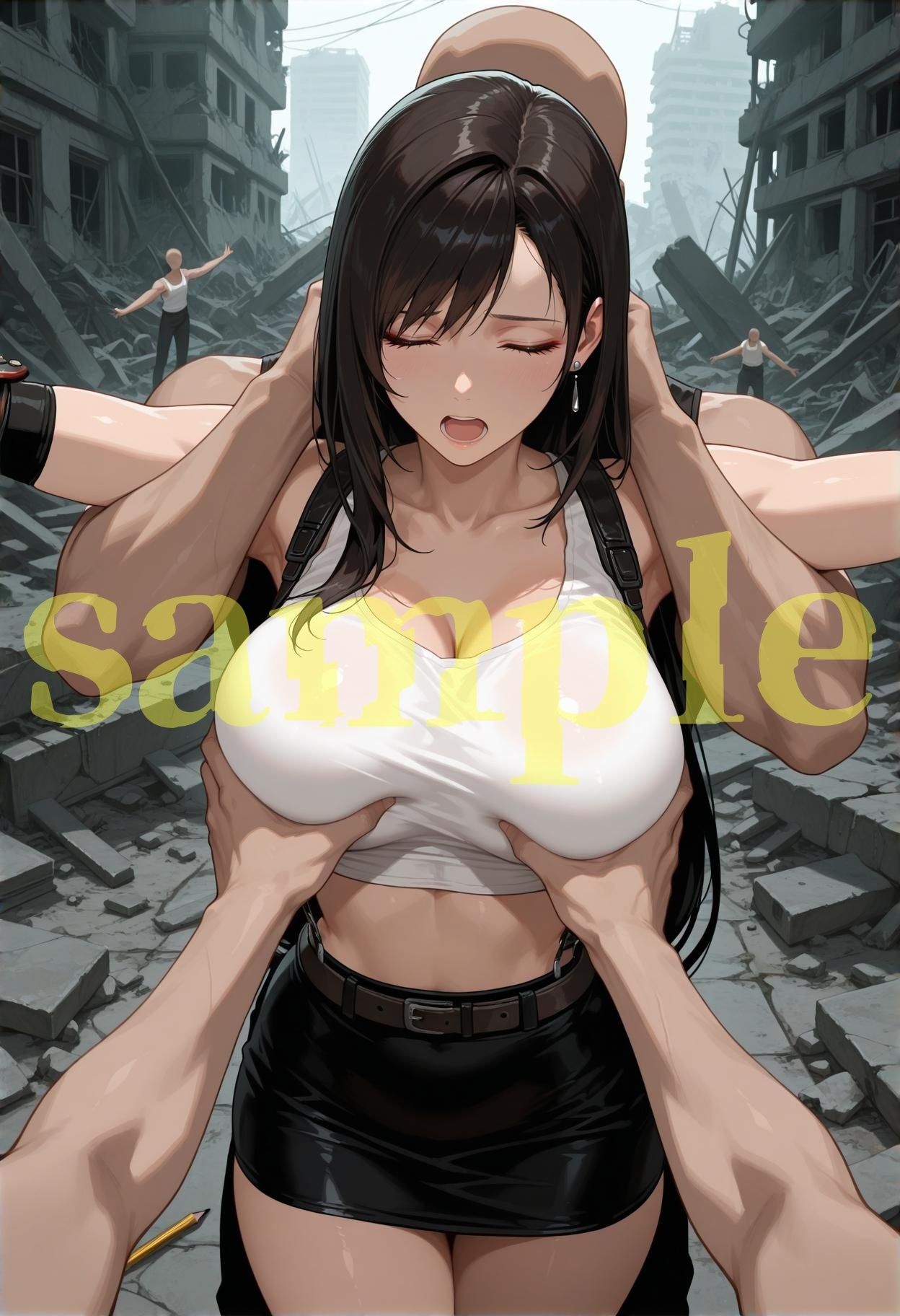 敗北女戦士の恥辱  テ〇ファ・ロッ〇ハート編 - サンプル画像 3