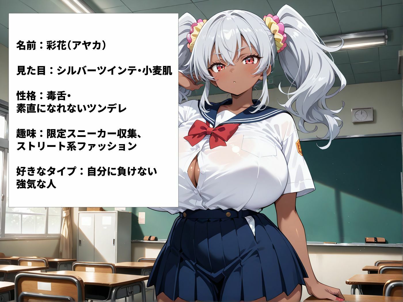 爆乳黒ギャルJKを順番に呼び出していいなり性教育 - サンプル画像 5