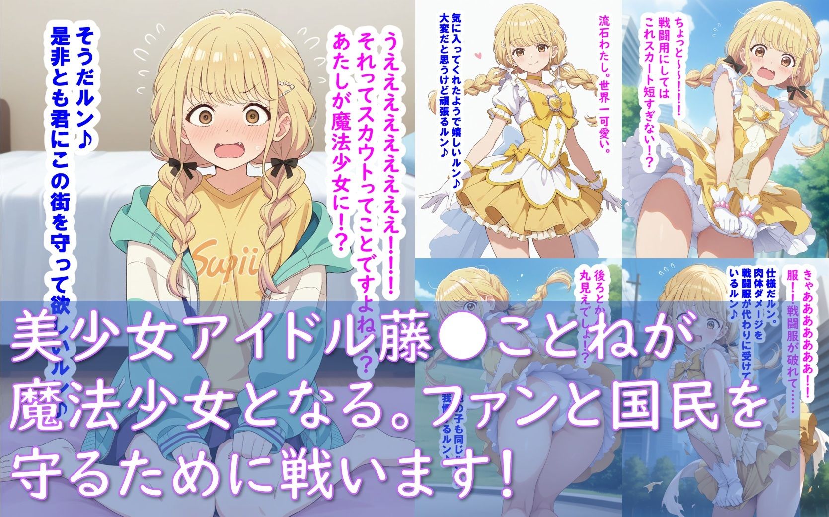 魔法少女ことね★マギカ_完全敗北 - サンプル画像 2