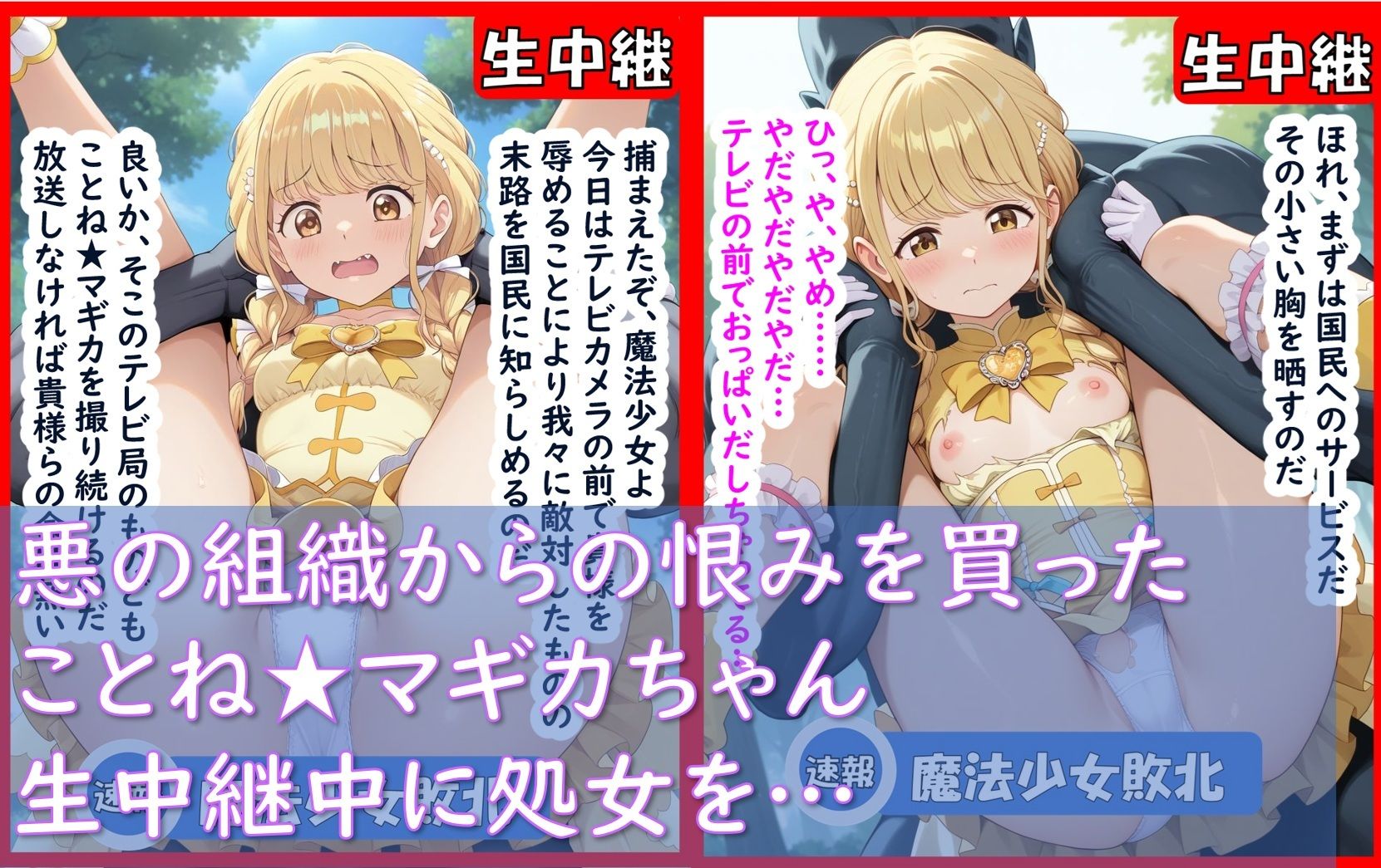 魔法少女ことね★マギカ_完全敗北 - サンプル画像 4